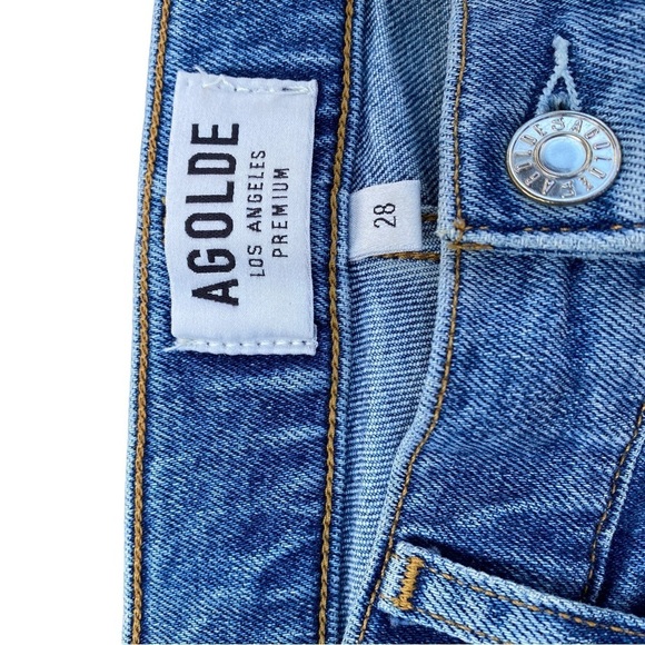 Agolde Jeans Size 28 Blue - Picture 6 of 7